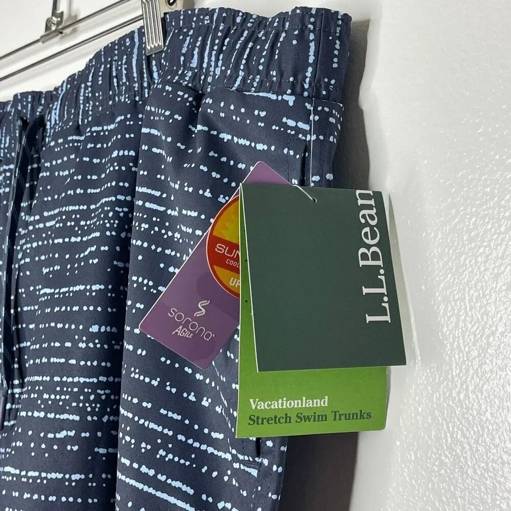 L.L. Bean Vacationland Stretch Swim Trunk 8